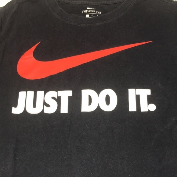 Nike Tee Crewneck Men Large Unisex Swoosh Logo Spell Out - Picture 6 of 6